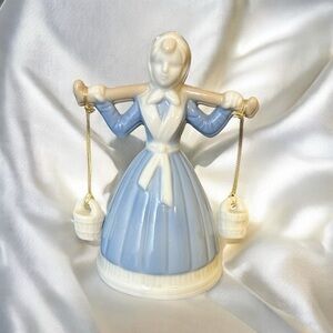 Vintage Lego Japan Porcelain Bell